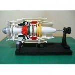 STL HW34-008 Model Turbofan